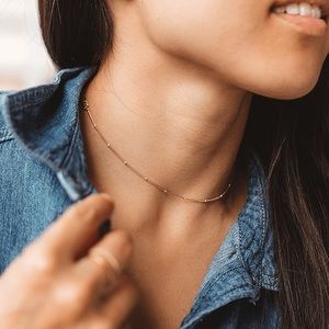 Finley Gigi Choker 14k Gold Vermeil